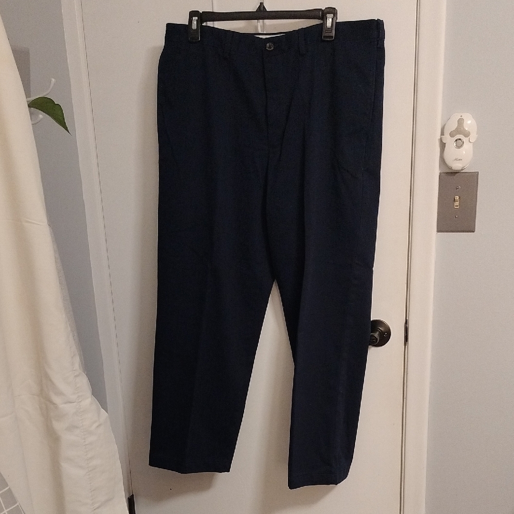 Lands' End Men's Dark Blue Chinos
